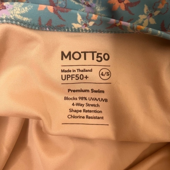 MOTT50 Royal Orchid One Piece Swimsuit - Picture 5 of 7